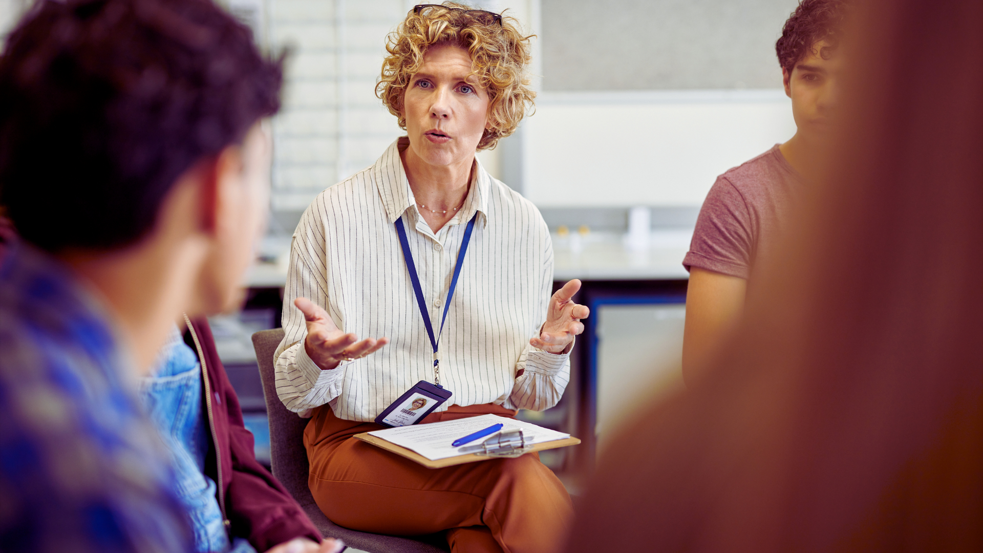 Anazao helps school guidance counselors give mental health support for students in Ohio schools. 